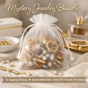 Mystery Jewelry Bundle - 5 Pieces - $45+ Value